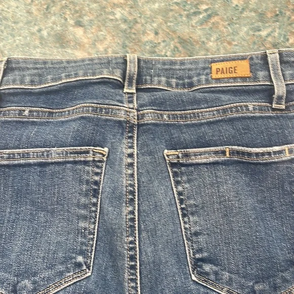 Paige woman’s stressed jeans great condition size 26 - Picture 7 of 10